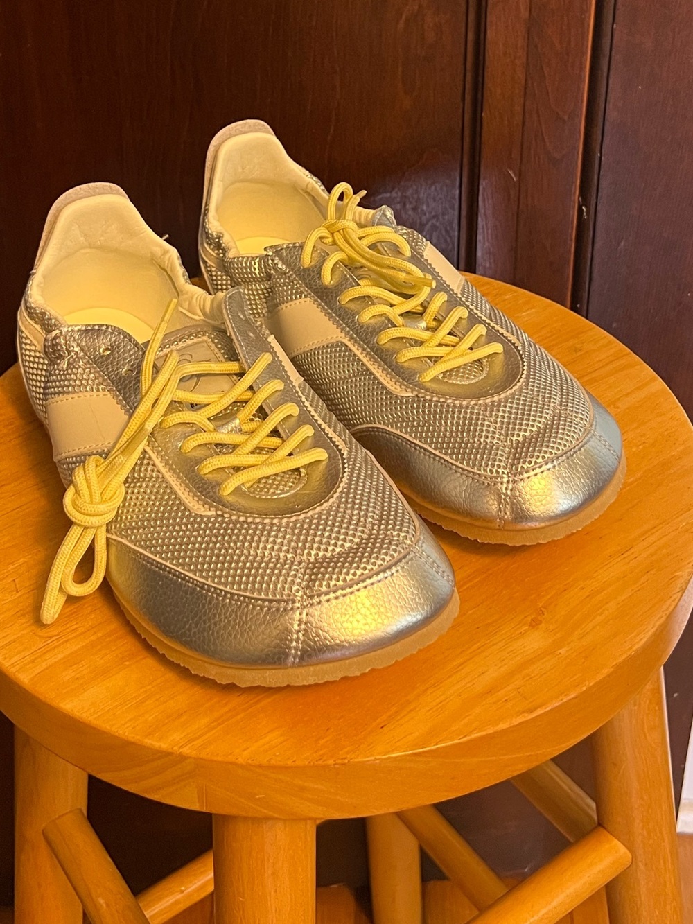 Ohne Project BAREFOOT SNEAKERINA KIMA SILVER MESH size EU 40, NWT